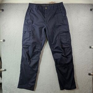Vertx Mens Navy Blue Tactical Cargo Pants Size 36x34